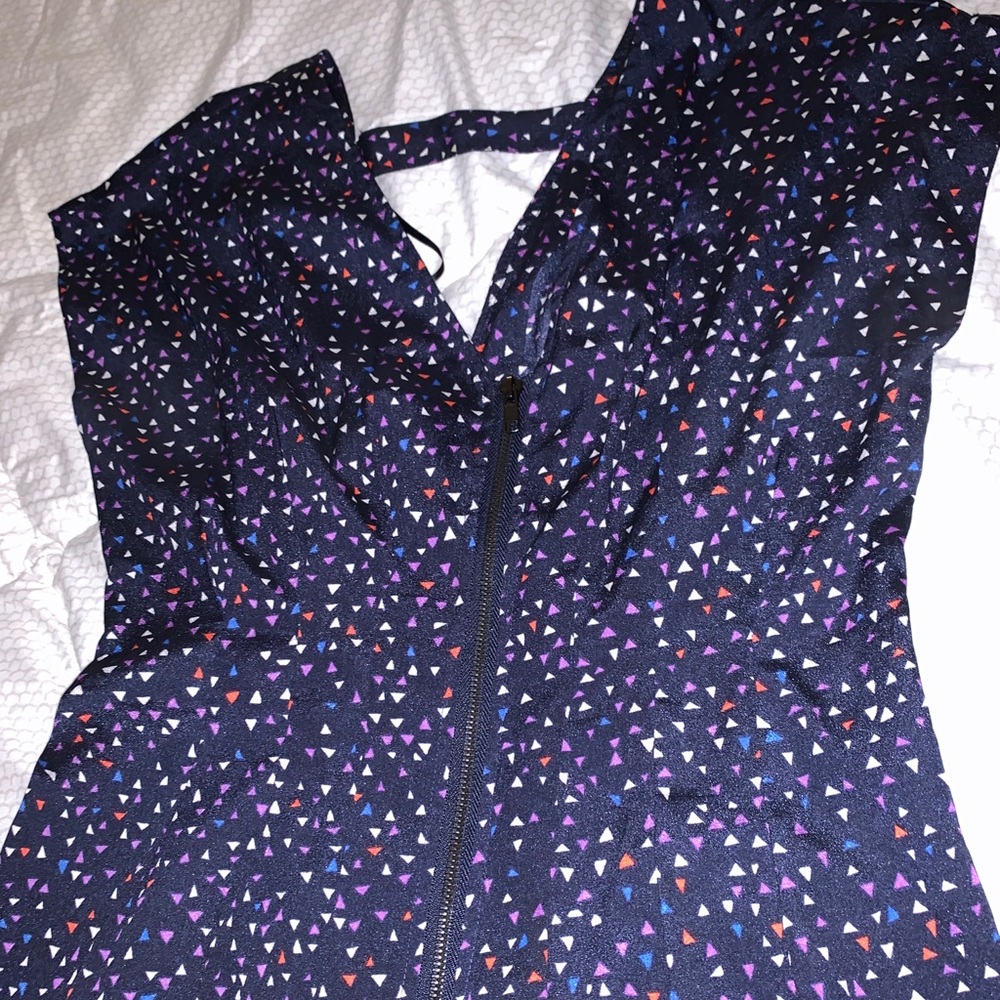 Flowy confetti dress